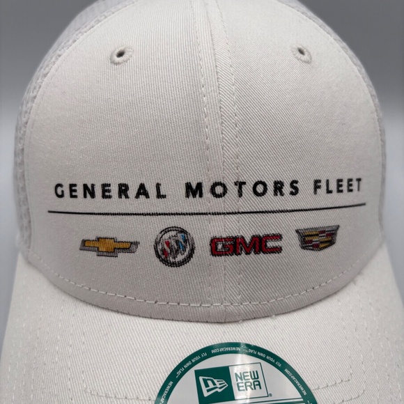 New Era 9 Forty GM General Motors Fleet Chevy GMC Meshback Snapback Hat - Picture 3 of 11